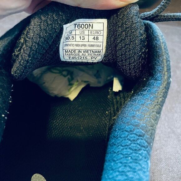 Mint condition ASICS GEL Nimbus 18 Mens Black Grey Silver 13 US 48 EUR - Picture 11 of 13